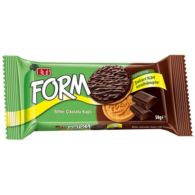 Eti 39354 Form Bisküvi 50Gr Çikolata Kaplamalı
